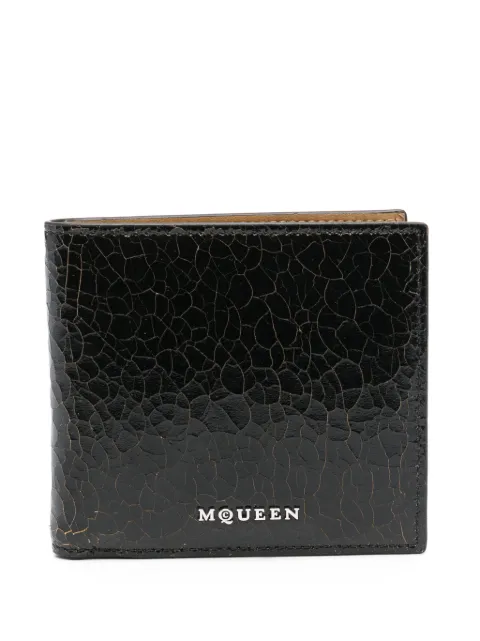 Alexander McQueen logo-lettering card holder