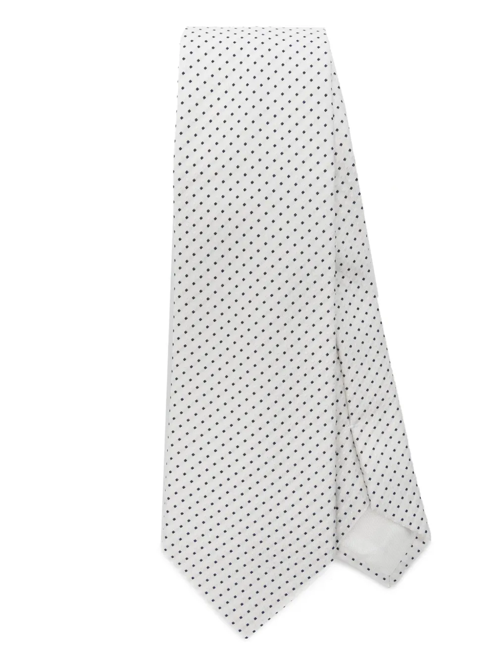 Tagliatore cravate à motif en jacquard | blanc | Image 1