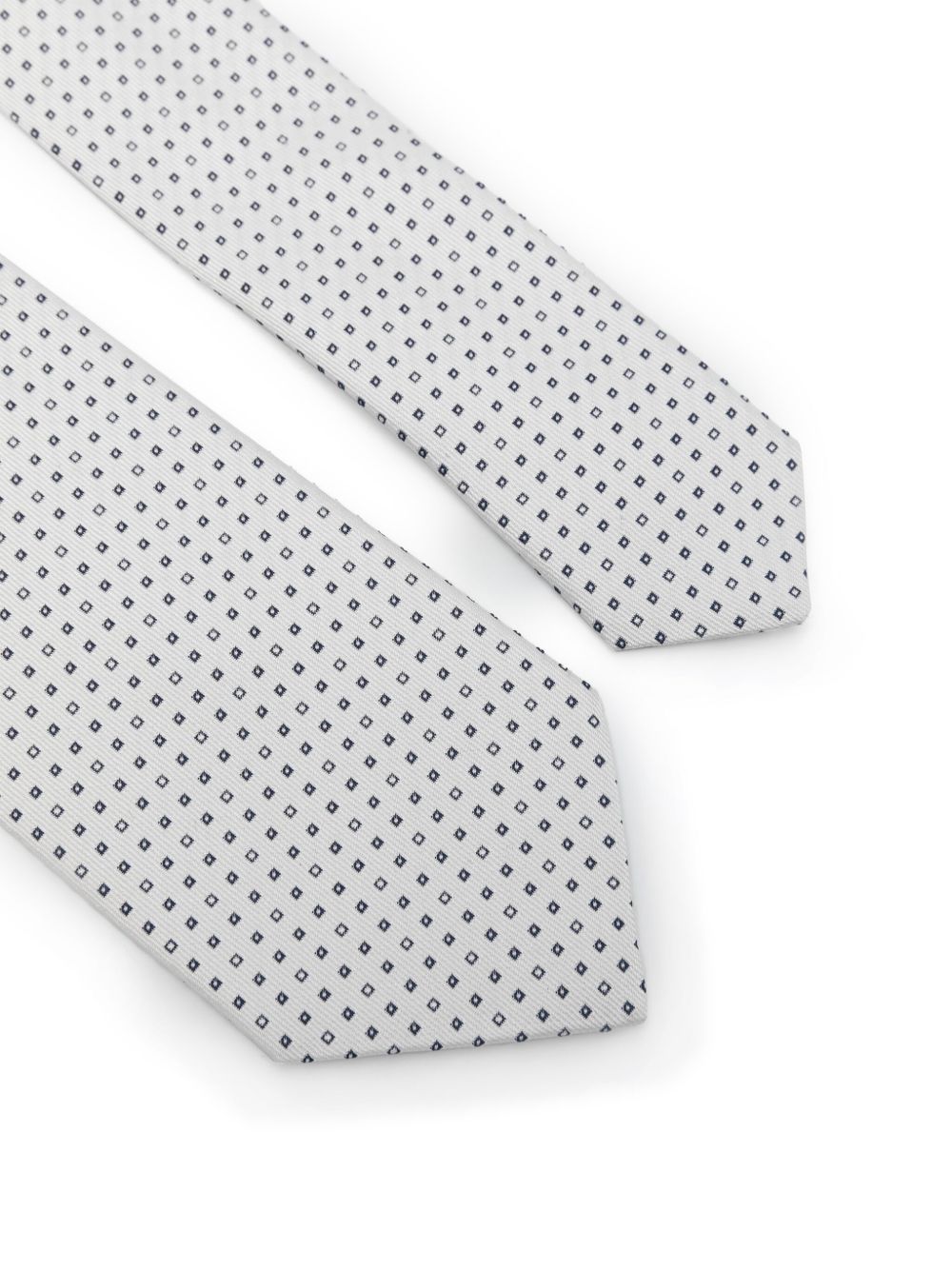 TAGLIATORE PATTERNED-JACQUARD TIE