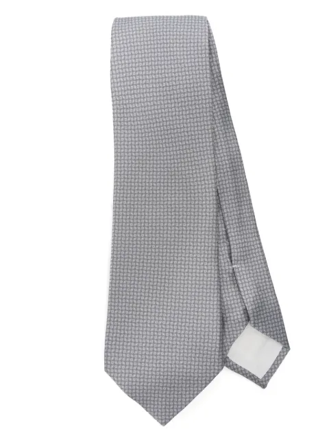 Tagliatore corbata con motivo en jacquard