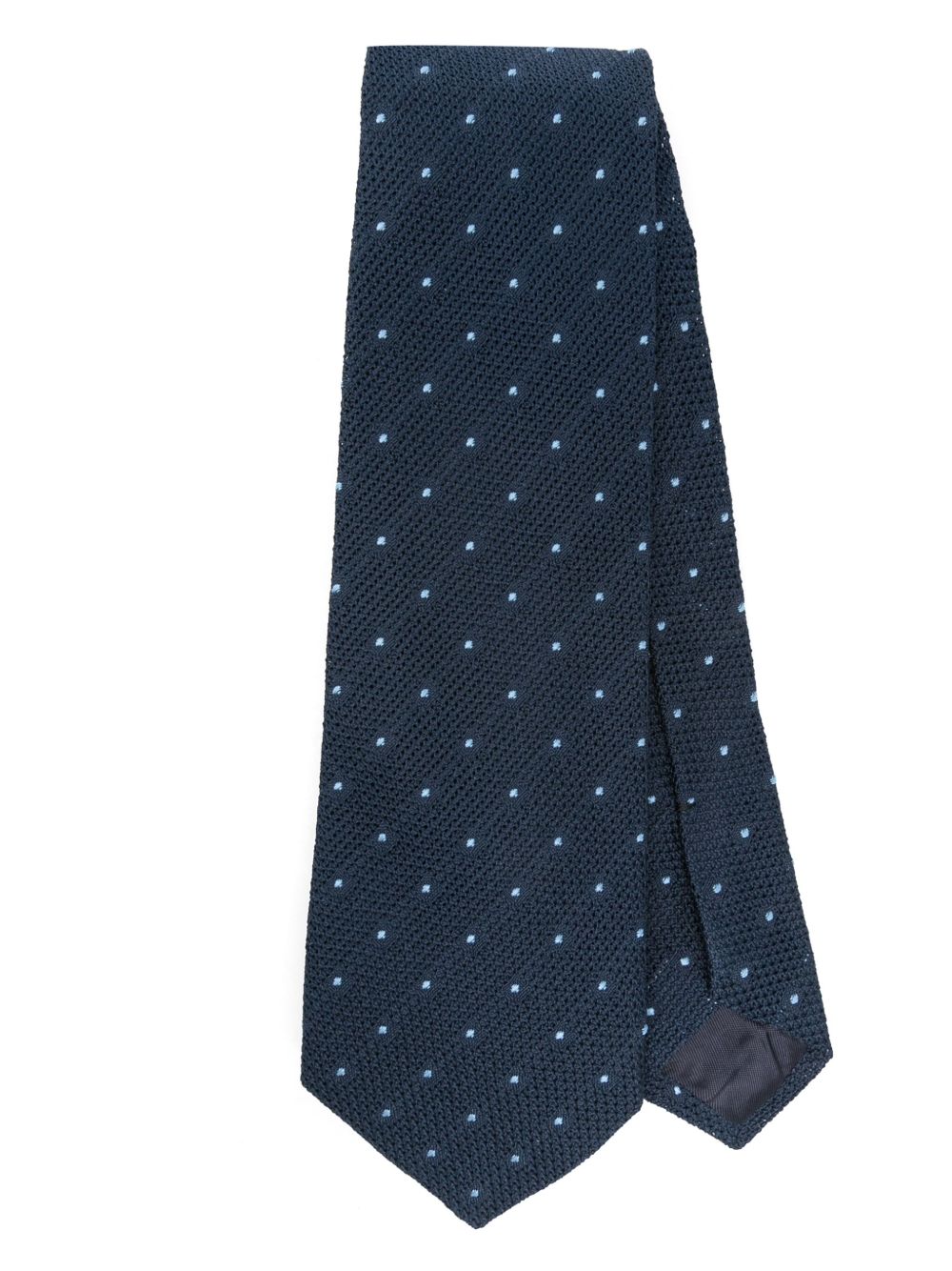 TAGLIATORE PATTERNED-JACQUARD TIE