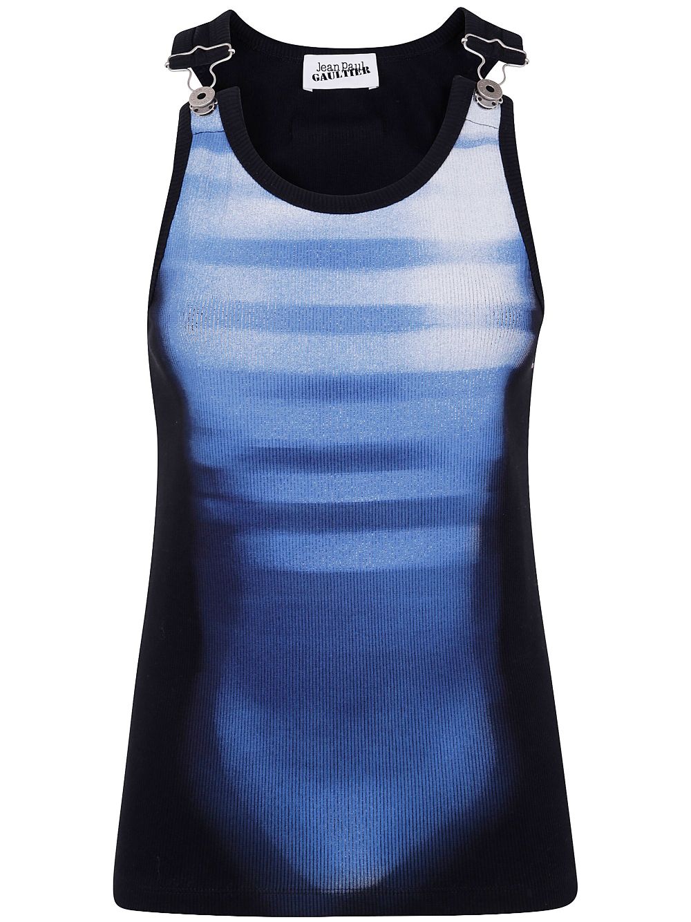 Jean Paul Gaultier striped top - Blue