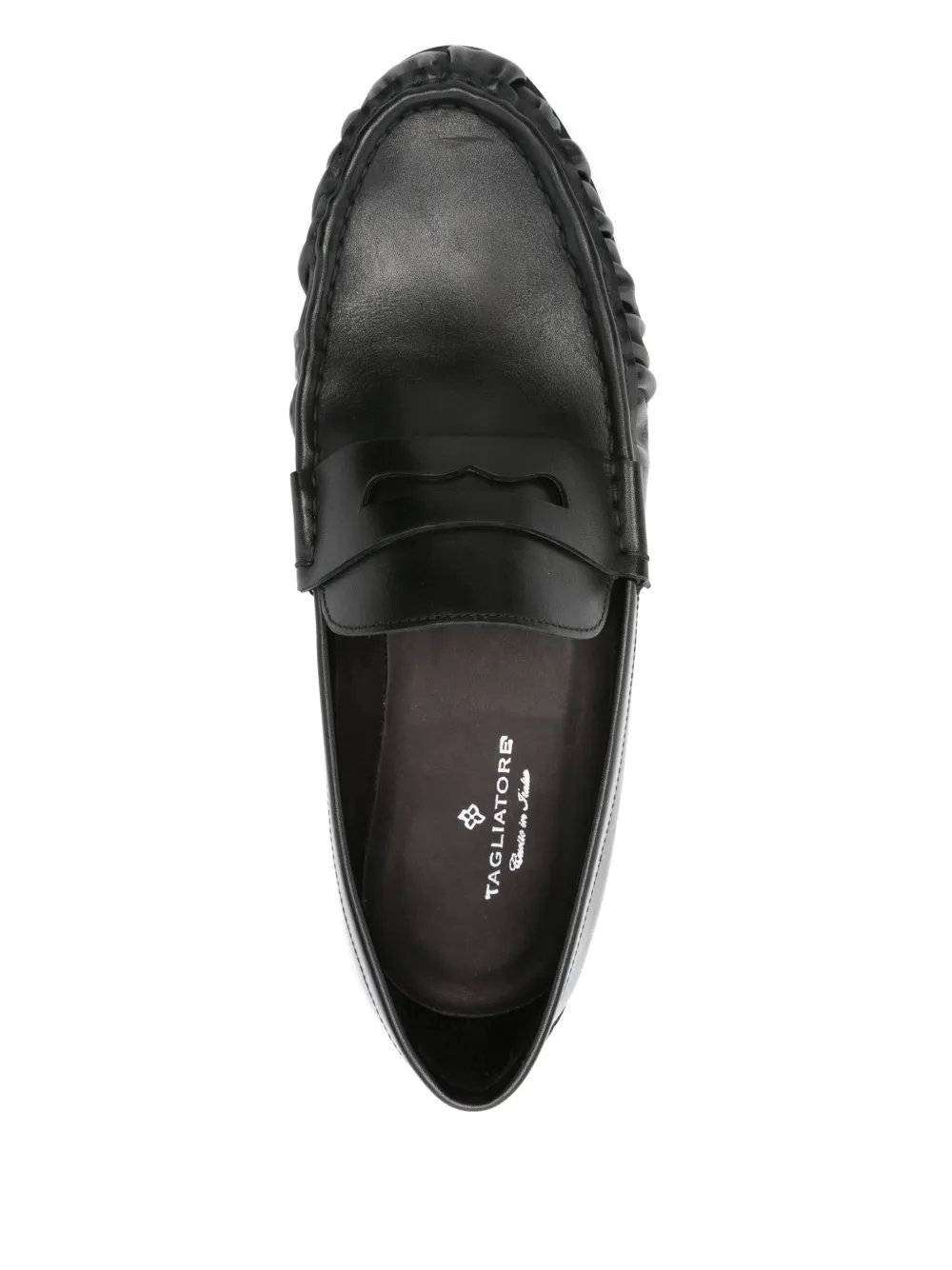 Tagliatore Zeus loafers Zwart