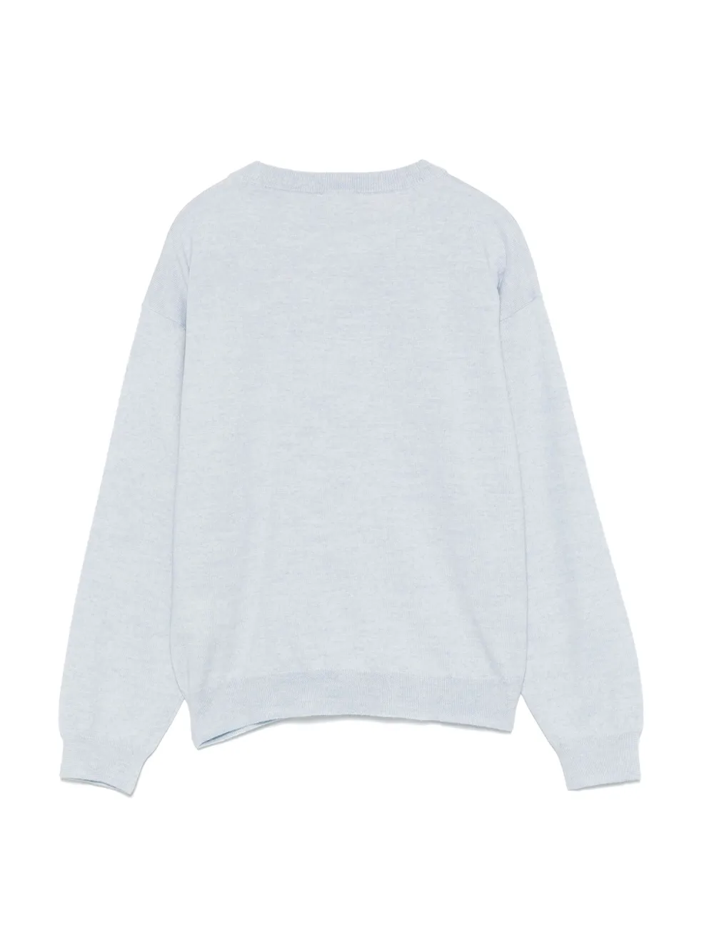 Fendi Kids Trui met mélange-effect Blauw