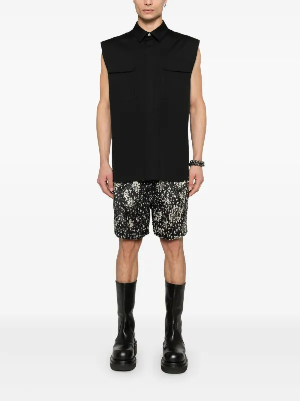 Rick Owens Jumbo SL Gilet | Black | FARFETCH HU