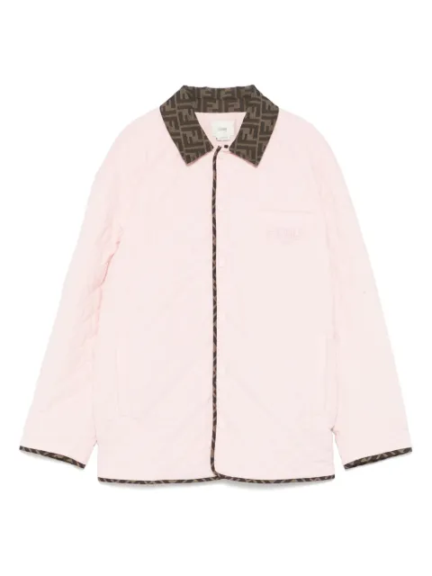 Fendi Kids chamarra de pana