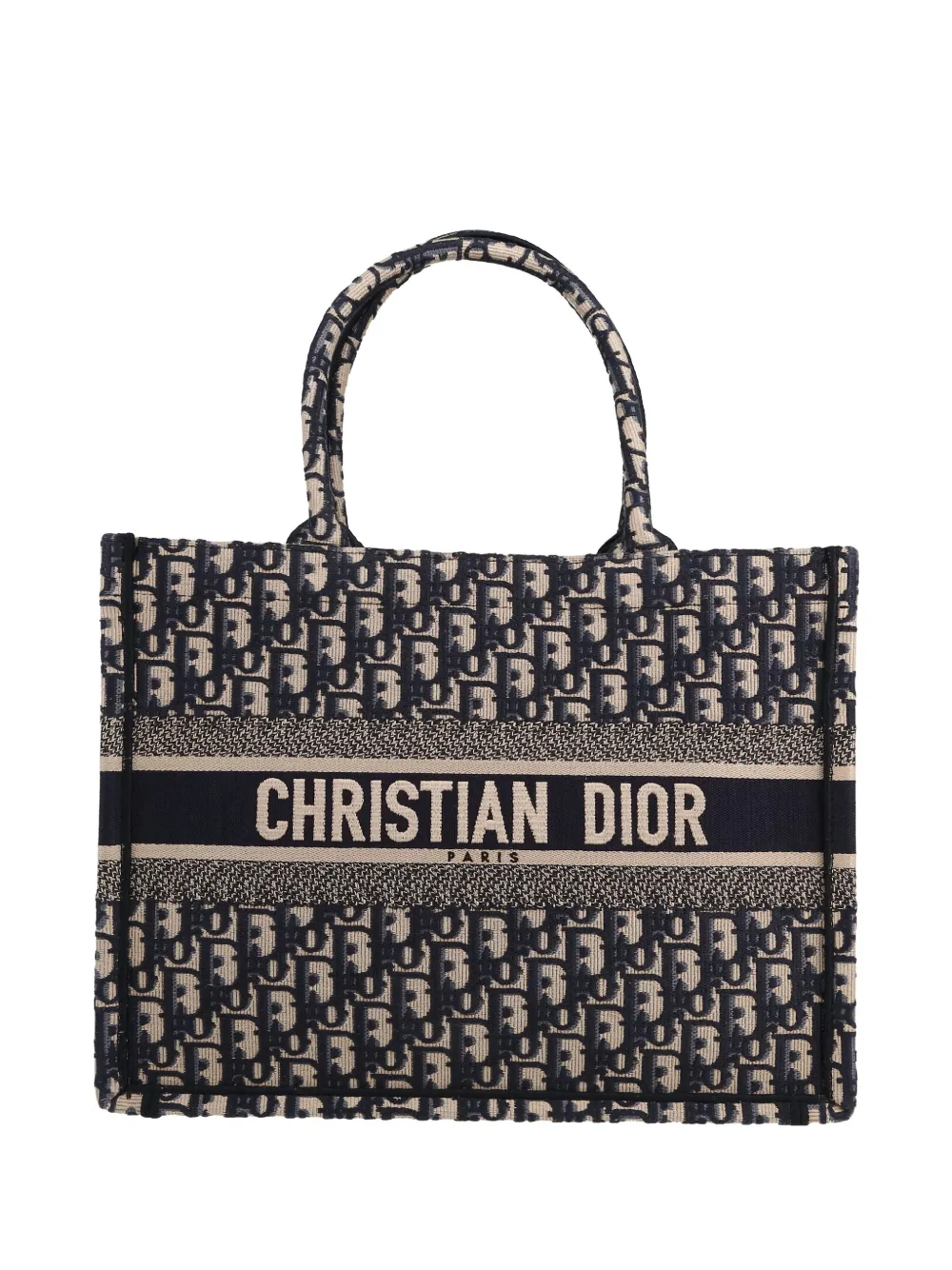 Pre-owned Dior Book Tote Bag In Blue