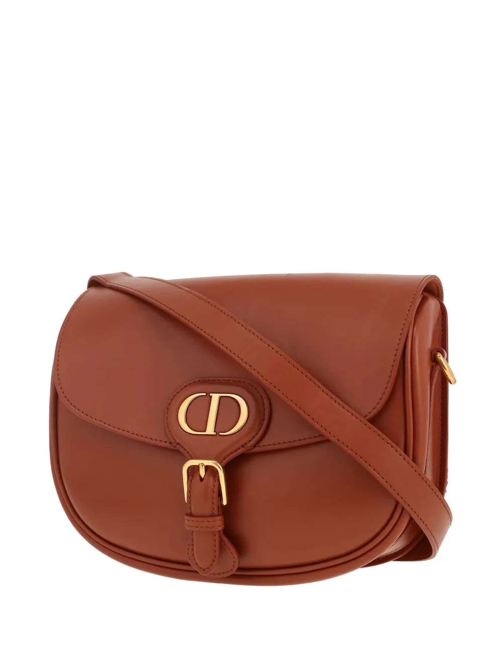 Pre-owned Dior Small Bobby Shoulder Bag In Brown