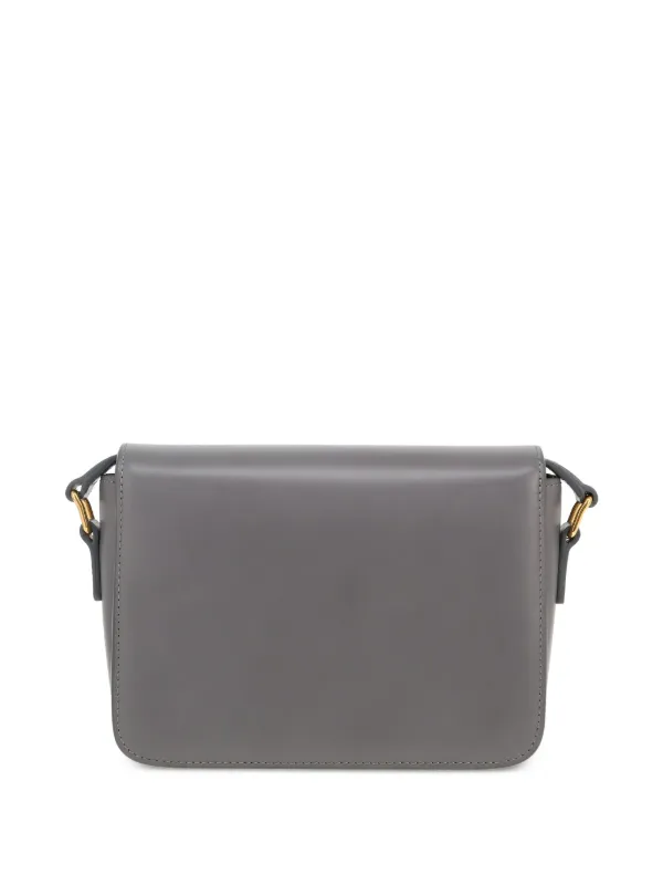 Celine Pre-Owned Teen Triomphe Shoulder Bag | Grey | FARFETCH