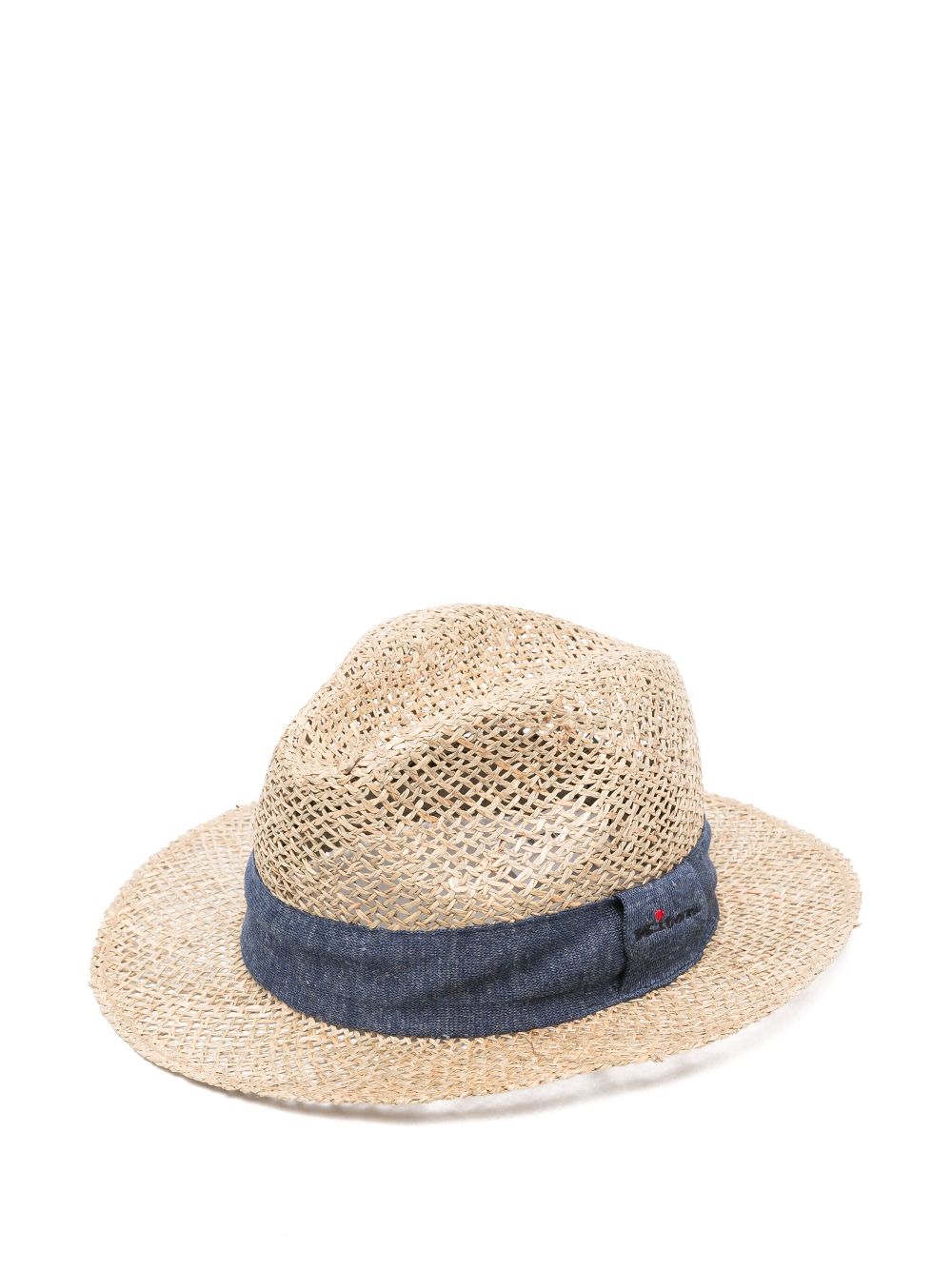 Kiton straw sun hat - Neutrals