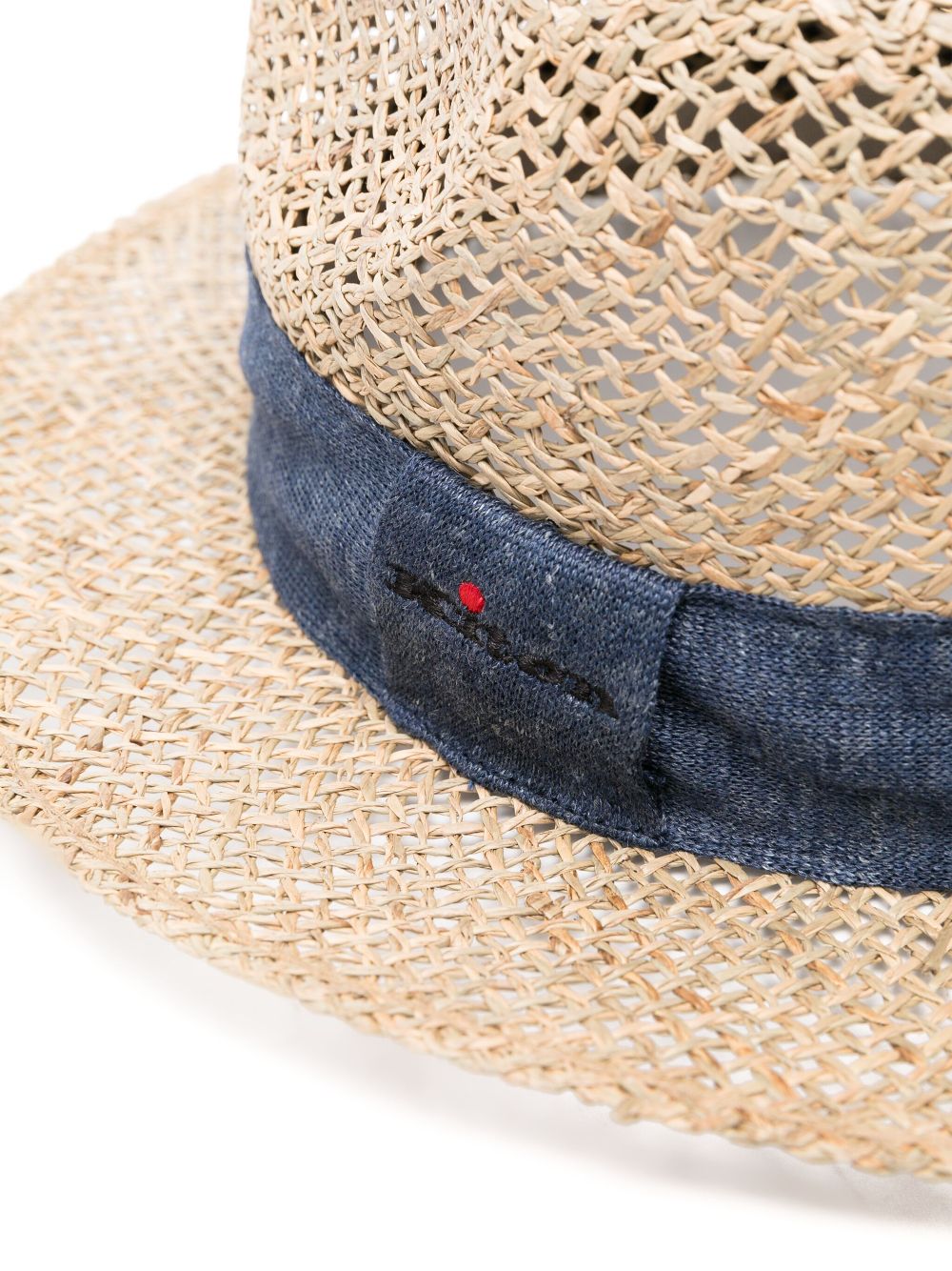 Kiton straw sun hat - Neutrals