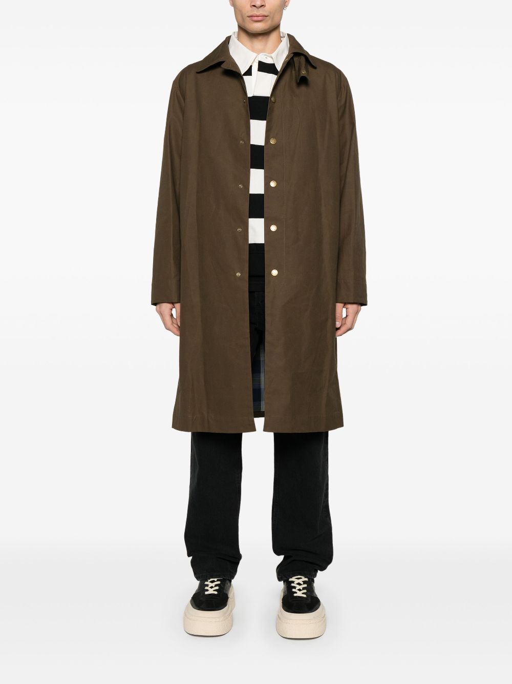 A.P.C. Arthur coat - Brown