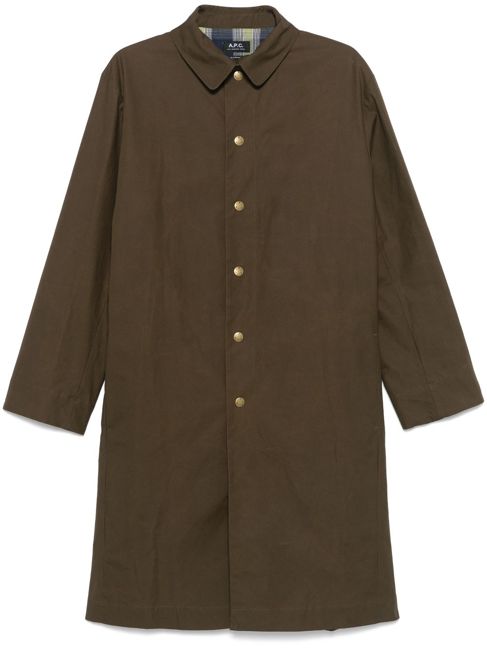 A.P.C. Arthur coat - Brown