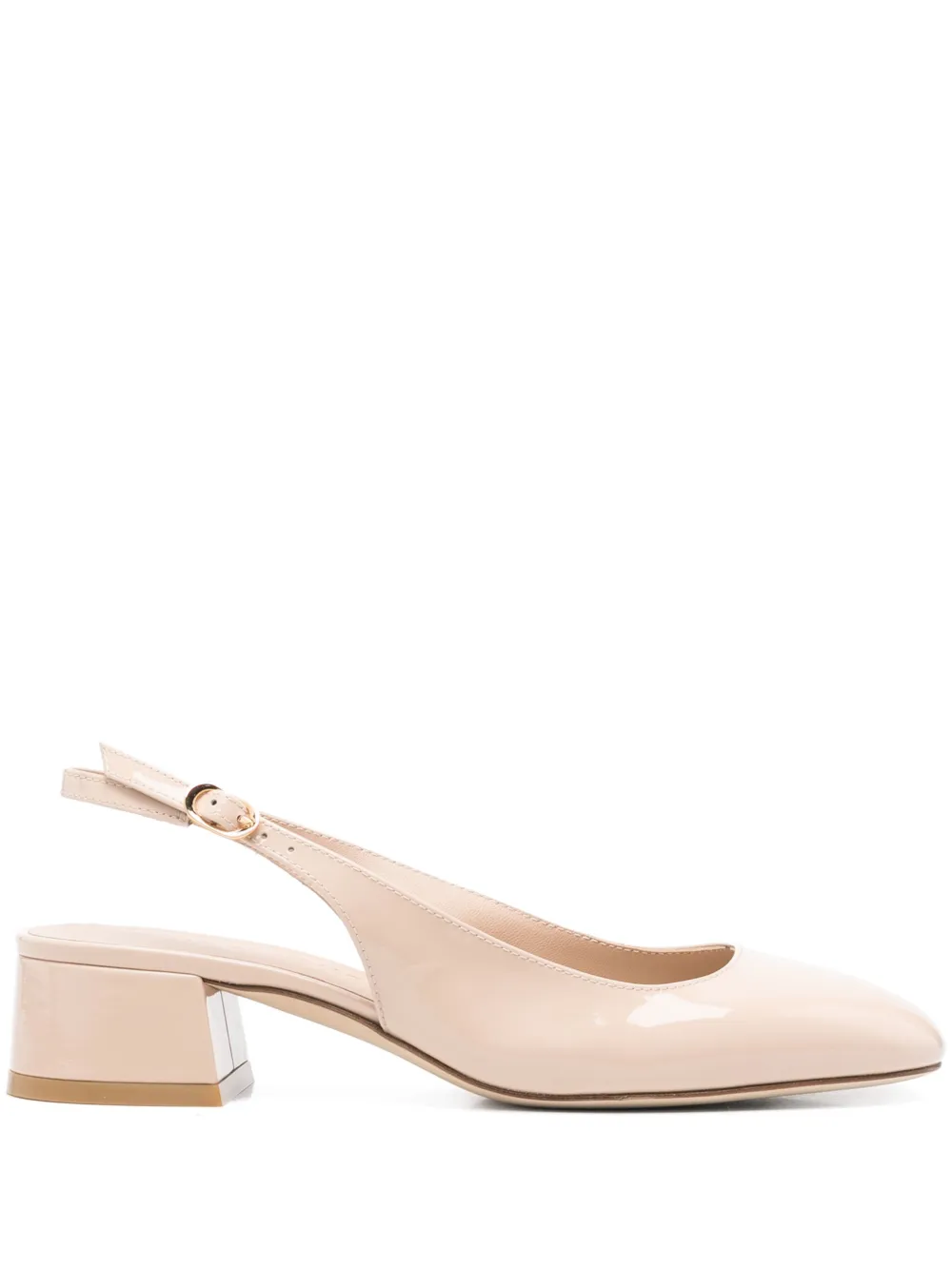 Stuart Weitzman 35mm Maeve slingback pumps Pink