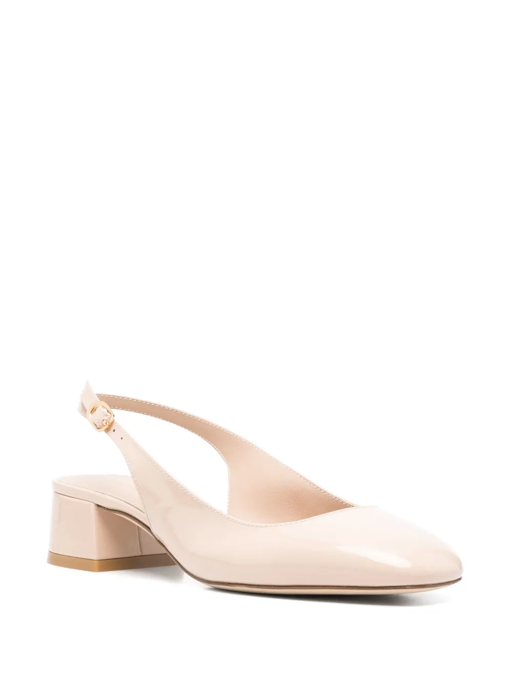 Stuart Weitzman 35mm Maeve slingback pumps Pink