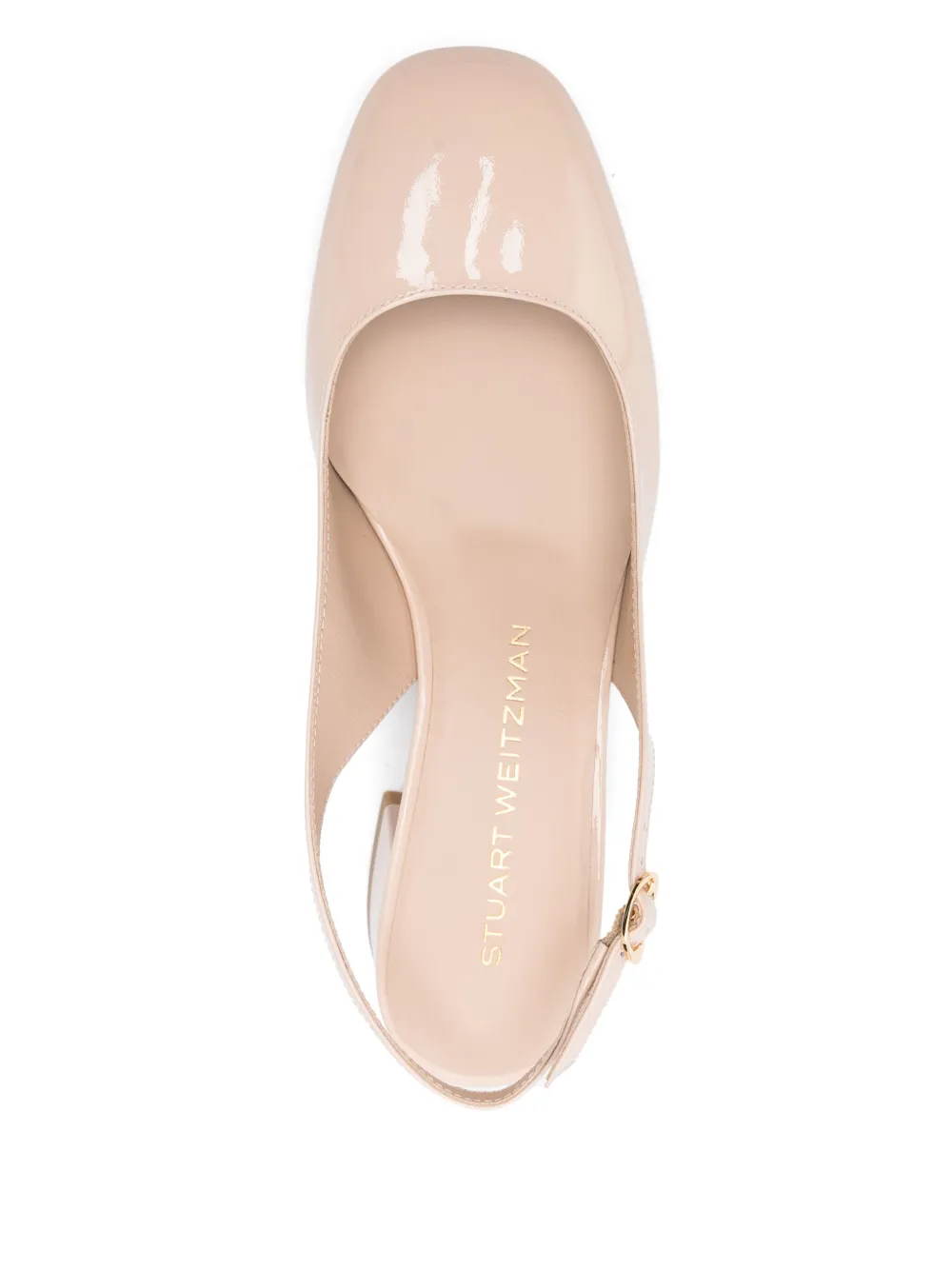 Stuart Weitzman 35mm Maeve slingback pumps Pink