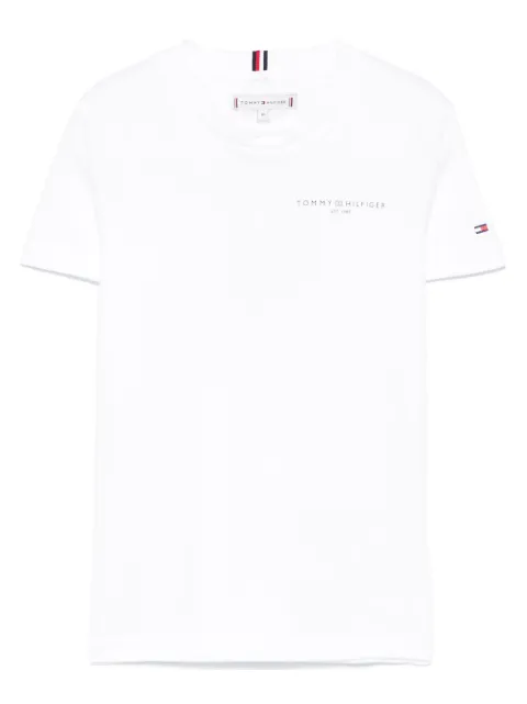 Tommy Hilfiger Junior logo-print T-shirt   