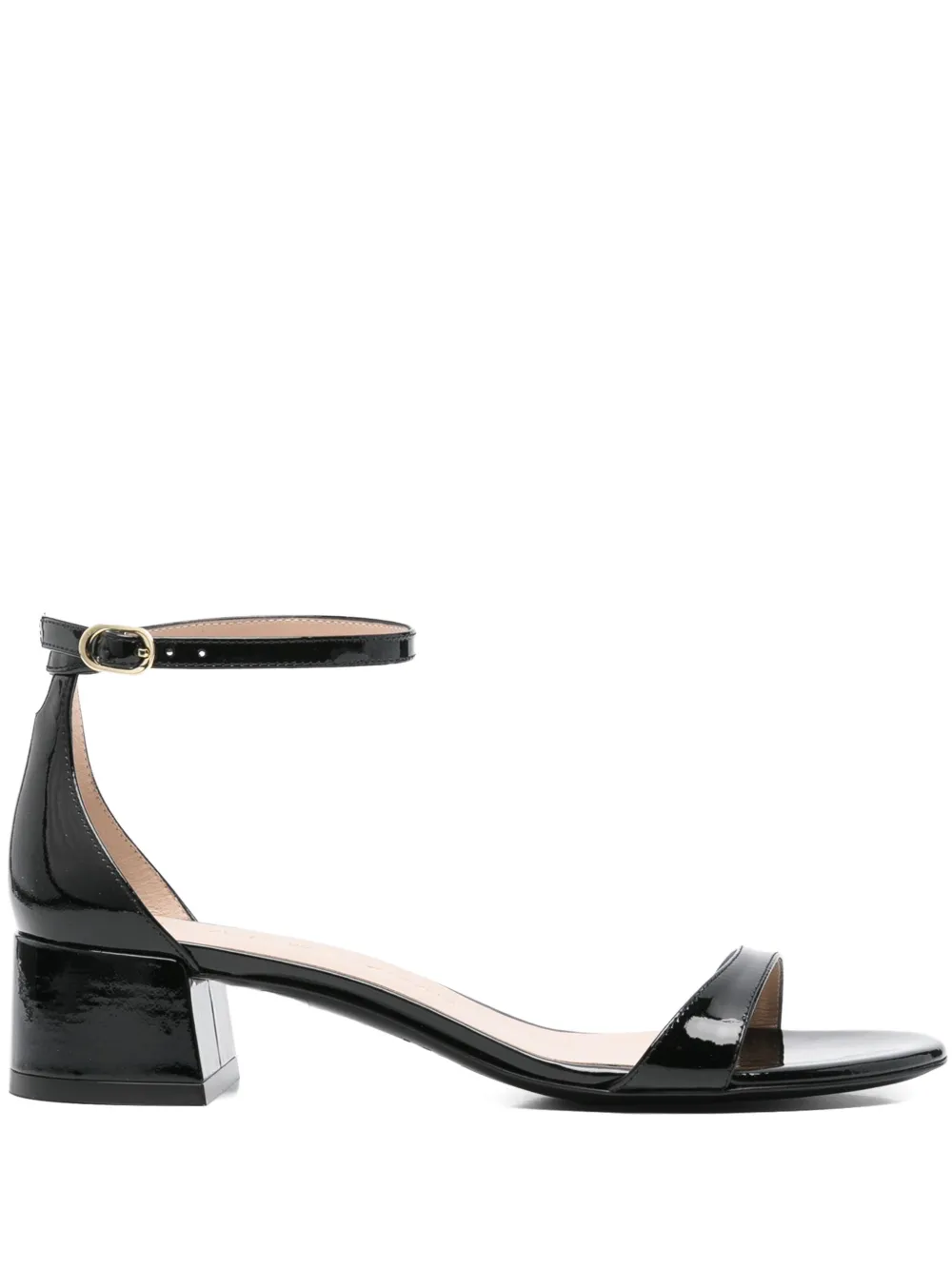 Stuart Weitzman 40mm Nudist II sandals Black