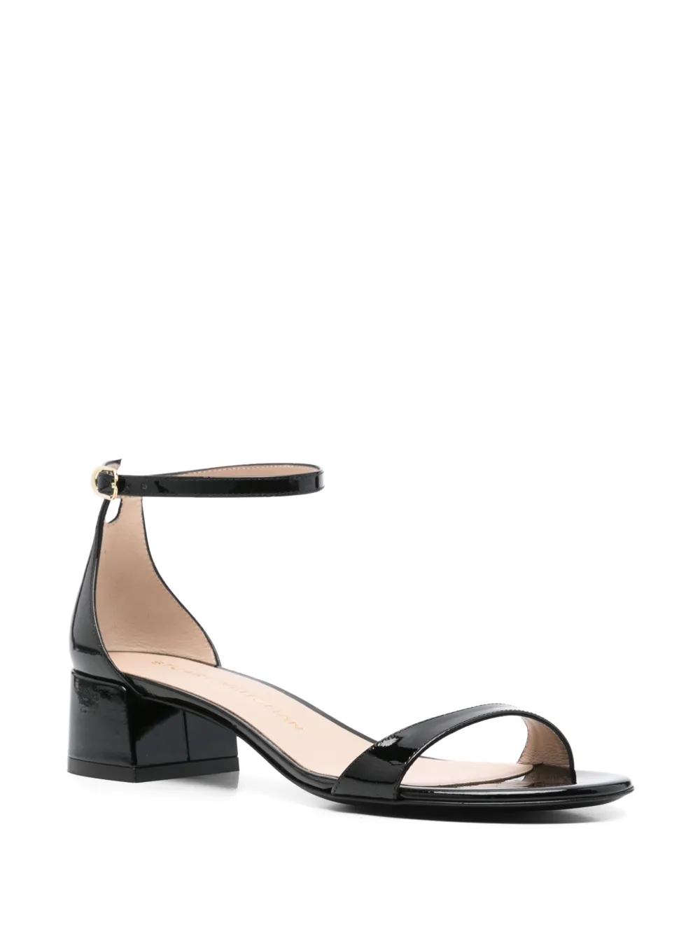 Stuart Weitzman 40mm Nudist II sandals Black