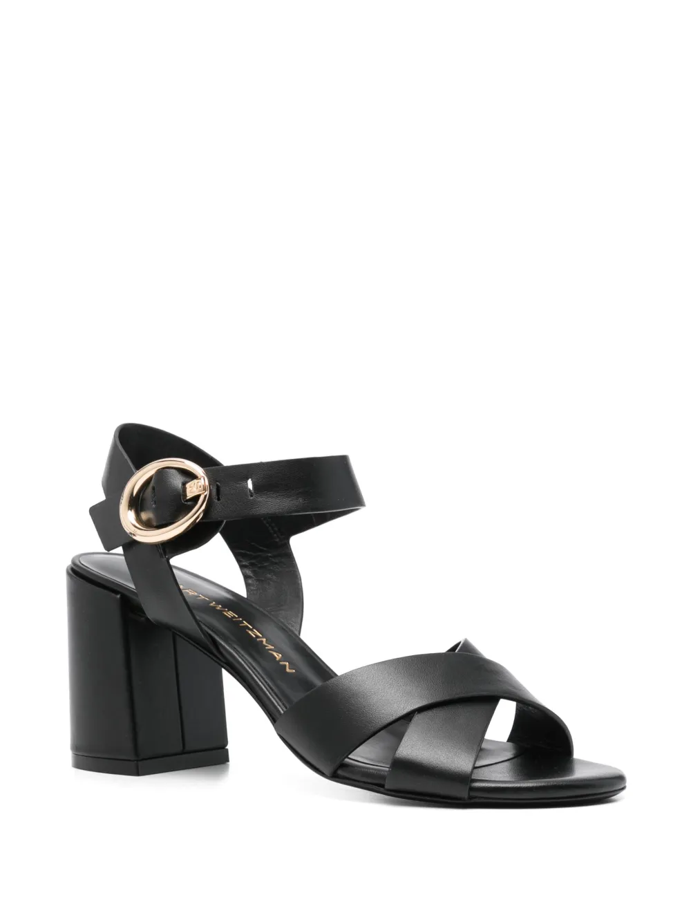 Stuart Weitzman 70mm Benni sandals Black