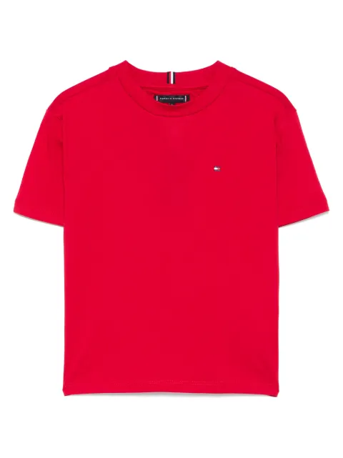 Tommy Hilfiger Junior logo-embroidered T-shirt   
