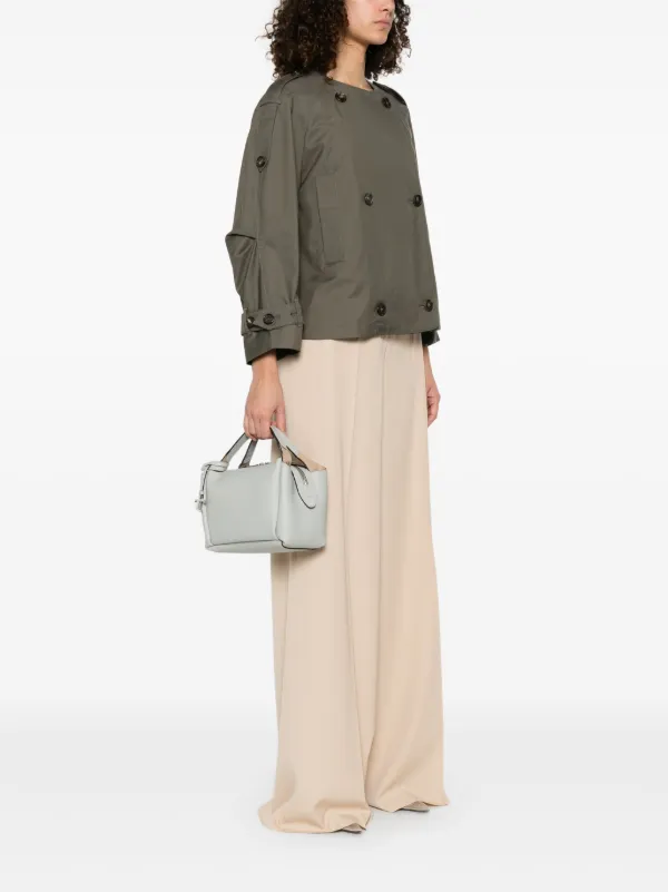 Tod's Mini Bowling Tote Bag | Grey | FARFETCH ID
