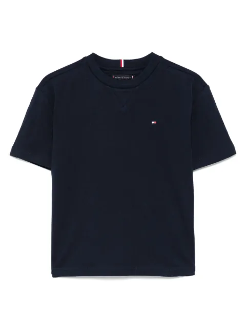 Tommy Hilfiger Junior logo-embroidered T-shirt   