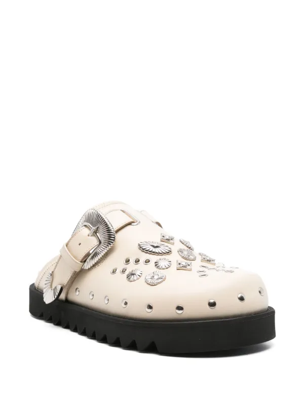 Toga Virilis アイレット スリッポン Toga Virilis アイレット スリッポン | グリーン | FARFETCH JP