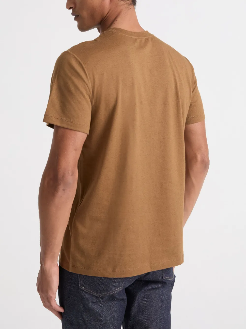YVES SALOMON CASHMERE-BLEND T-SHIRT