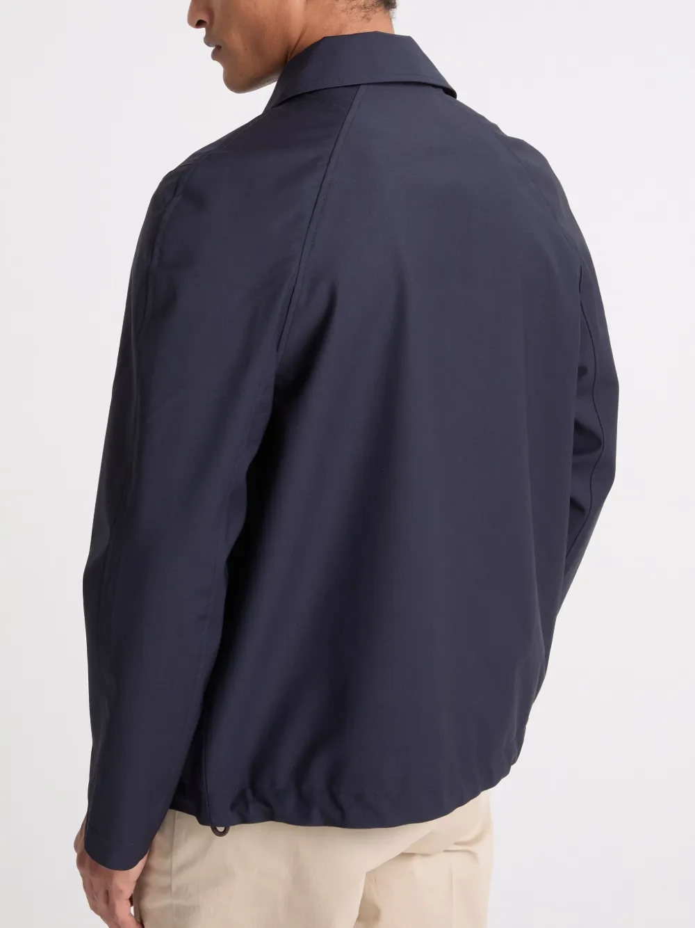 Yves Salomon Waterdicht shirtjack Blauw