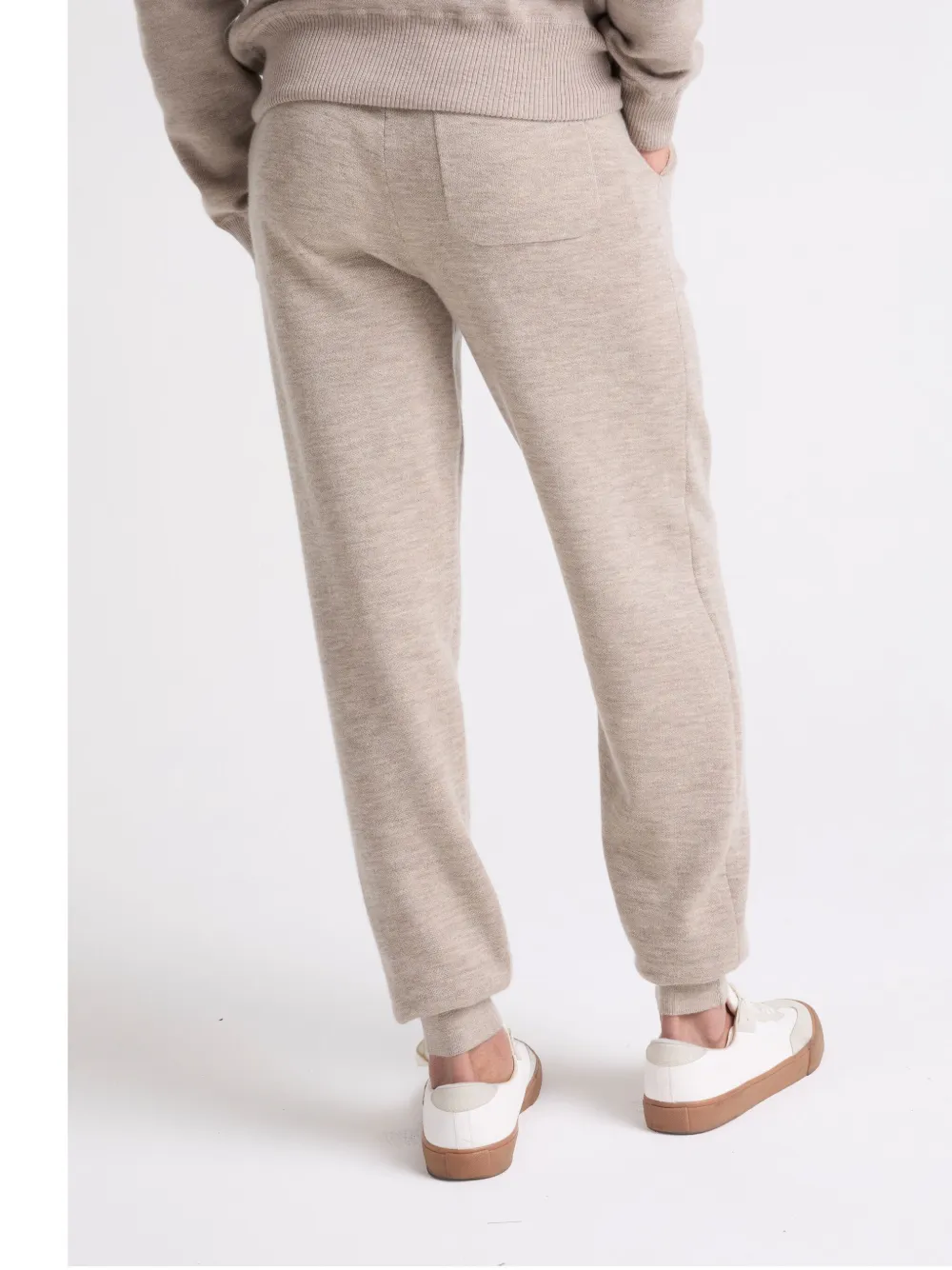 YVES SALOMON KNITTED TROUSERS