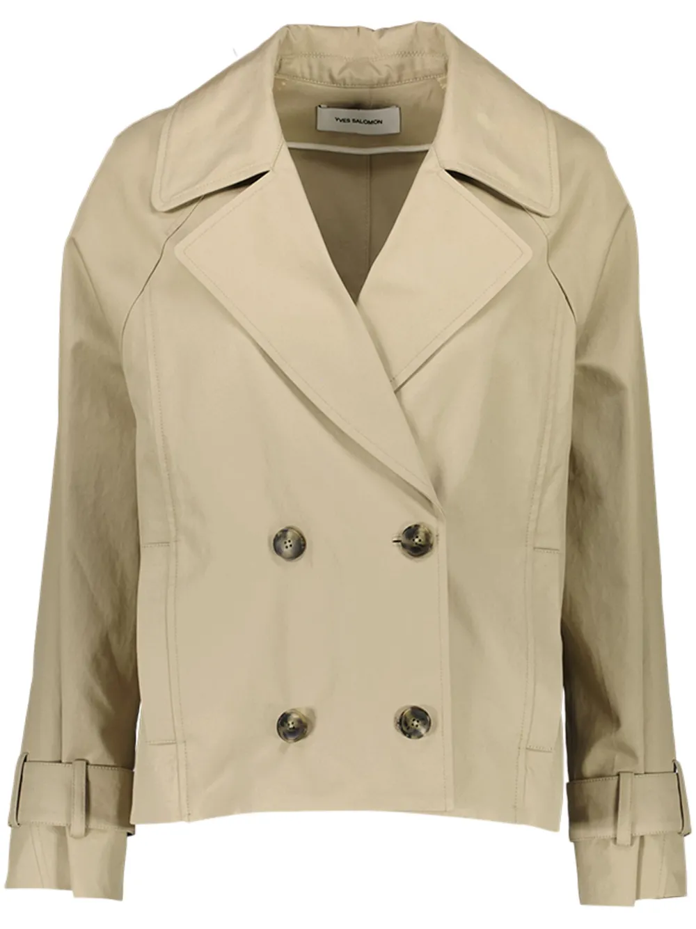 Yves Salomon Gabardine jack Beige