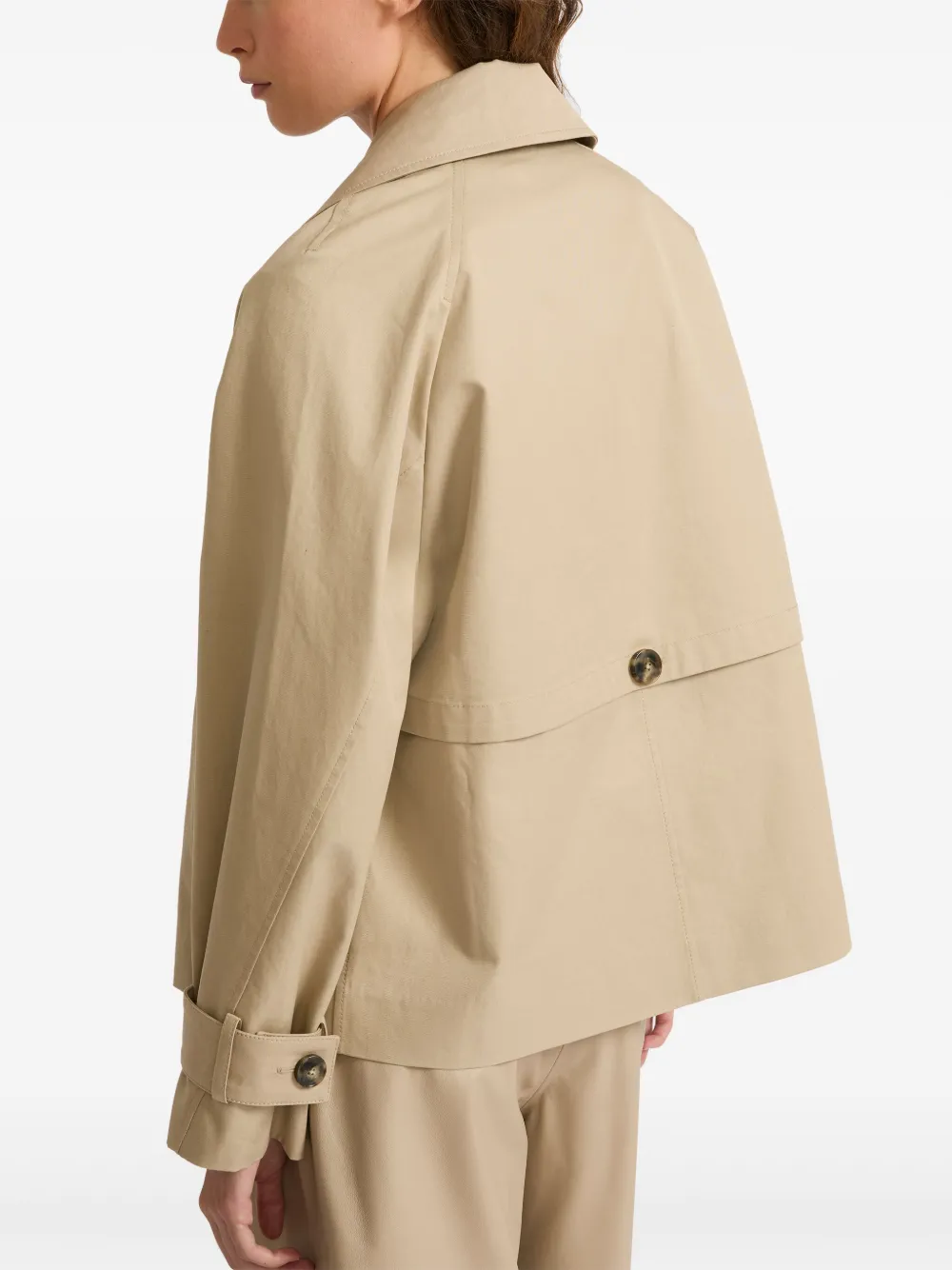 Yves Salomon Gabardine jack Beige