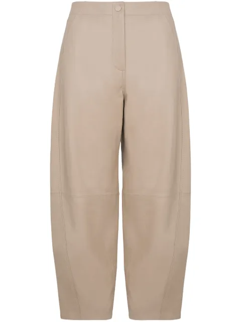 Yves Salomon leather trousers 