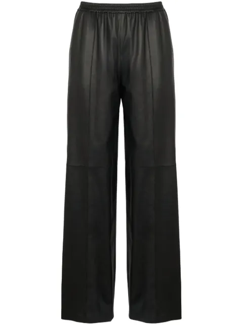 Yves Salomon leather trousers 