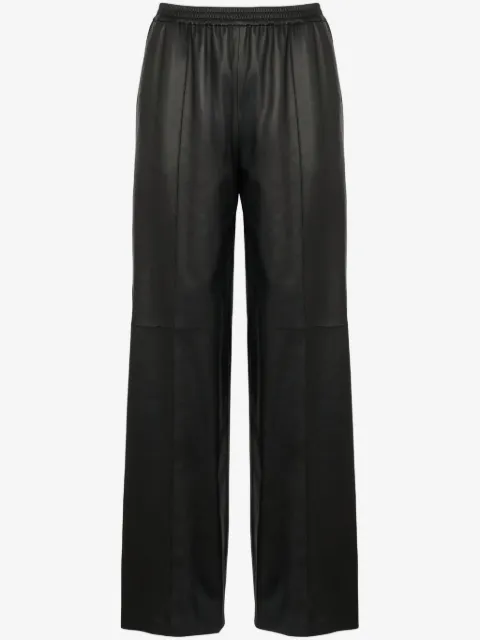 Yves Salomon leather trousers 