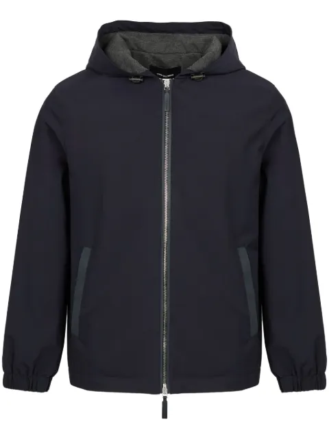 Yves Salomon waterproof hooded jacket 