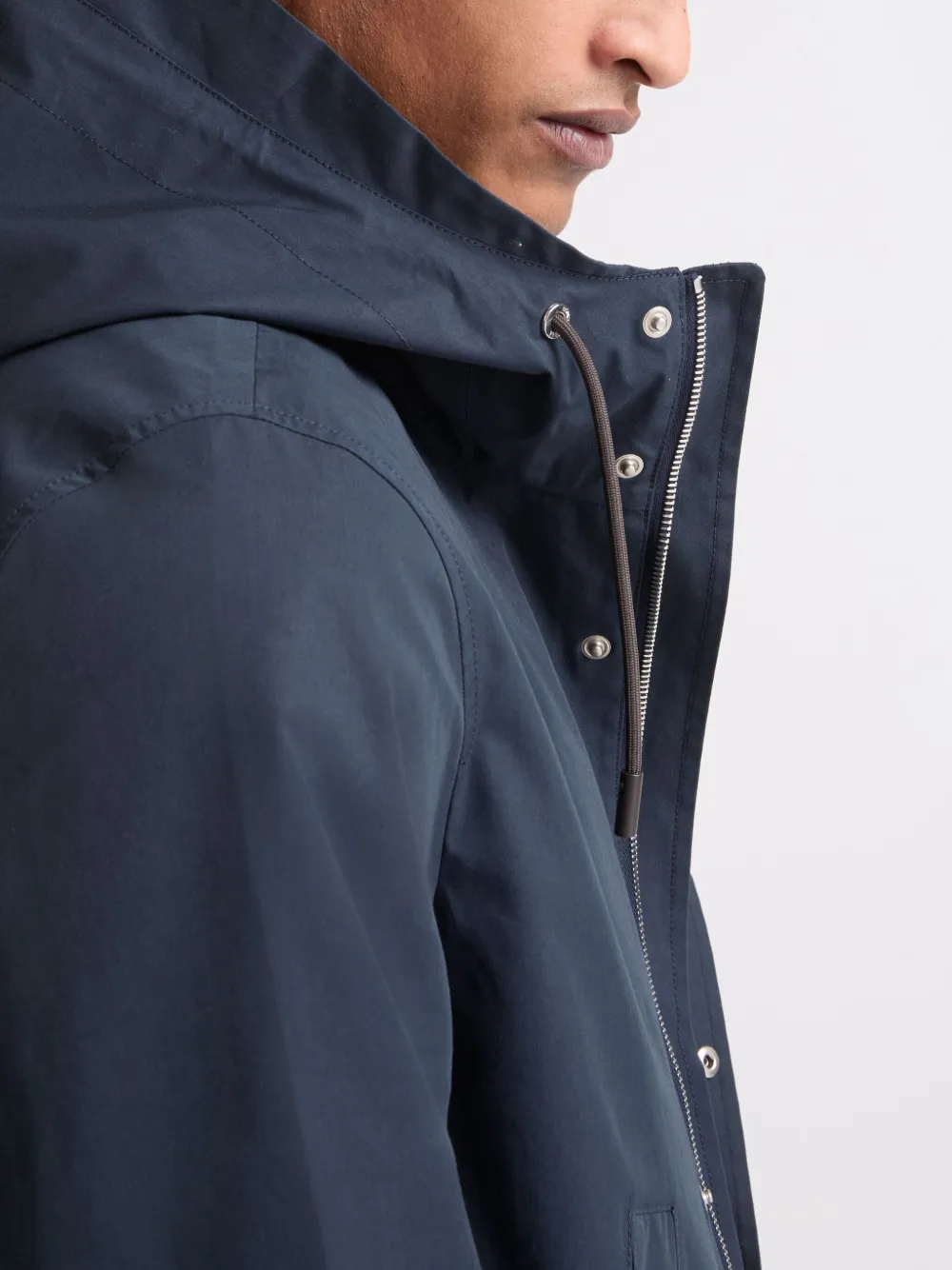 Yves Salomon Waterdichte parka Blauw