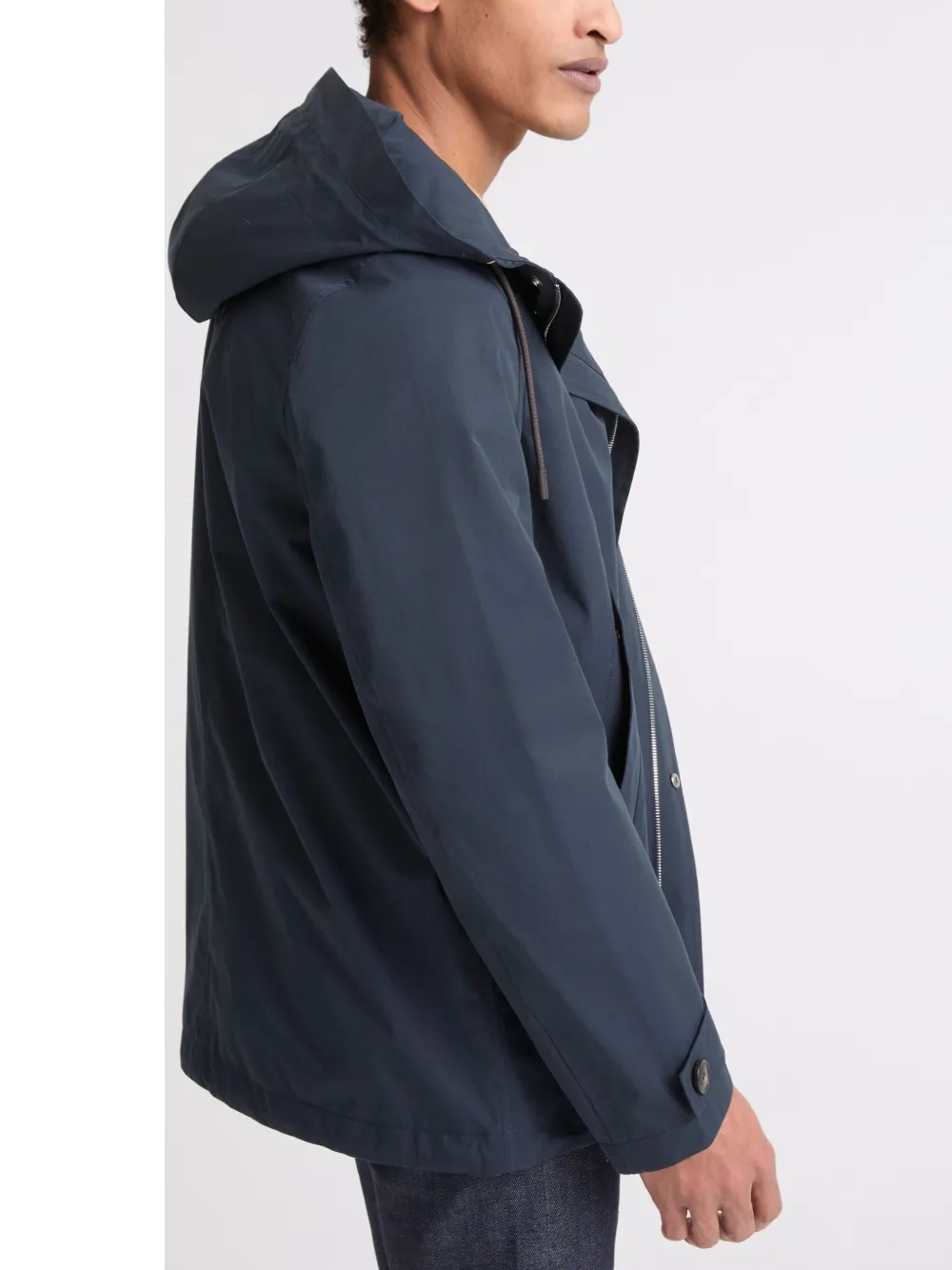 Yves Salomon Waterdichte parka Blauw