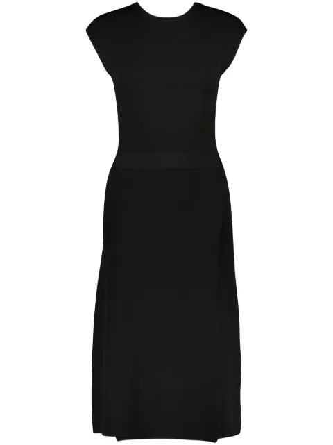 Yves Salomon knitted wrap dress 