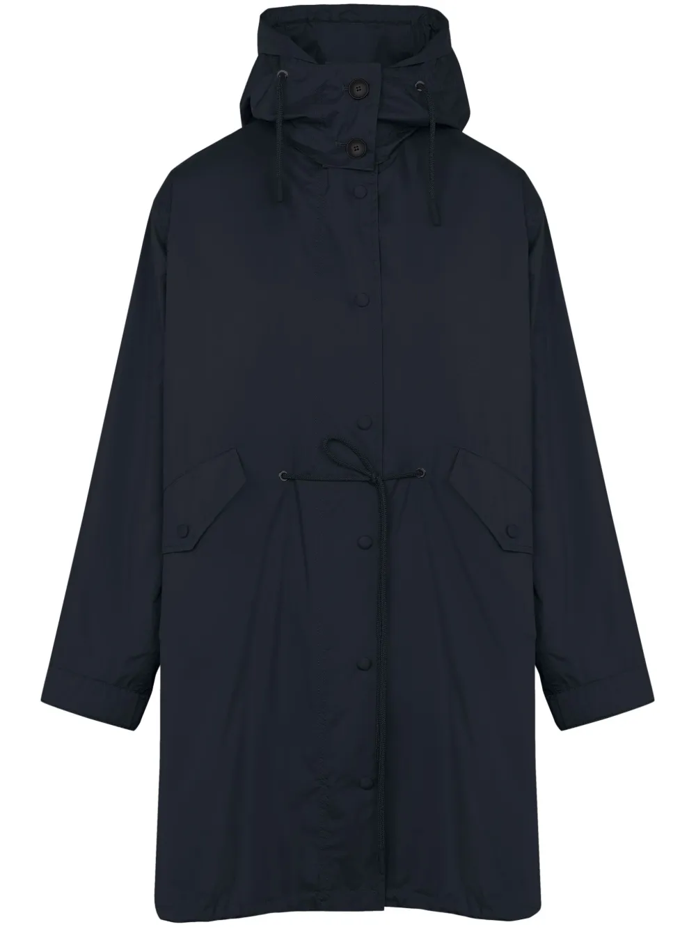 drawstring parka