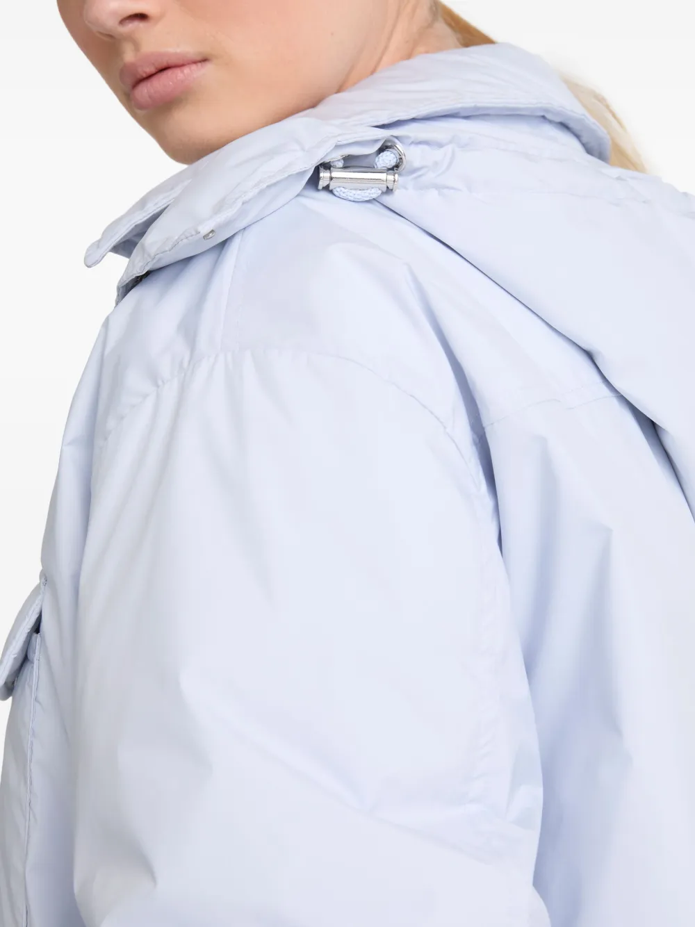 Yves Salomon Ultralicht shirtjack Blauw