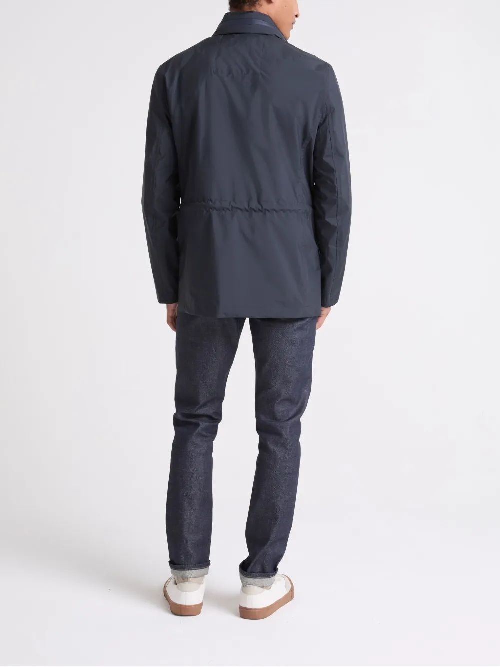 Yves Salomon Jack met hoge hals Blauw