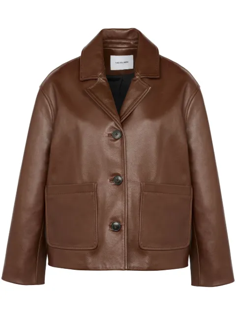 Yves Salomon leather jacket