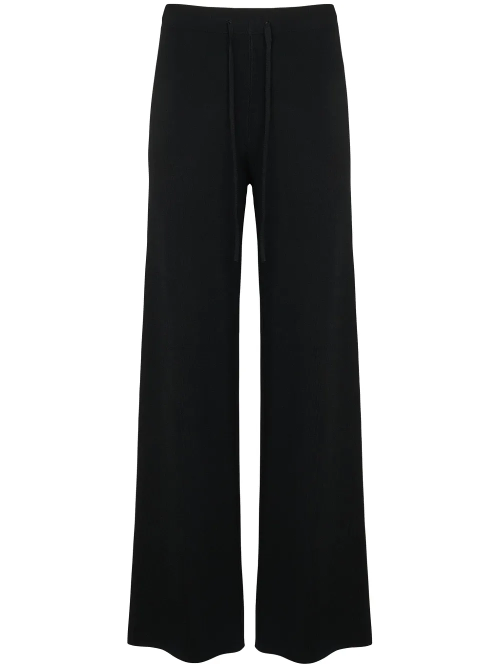 Yves Salomon knitted trousers – Black