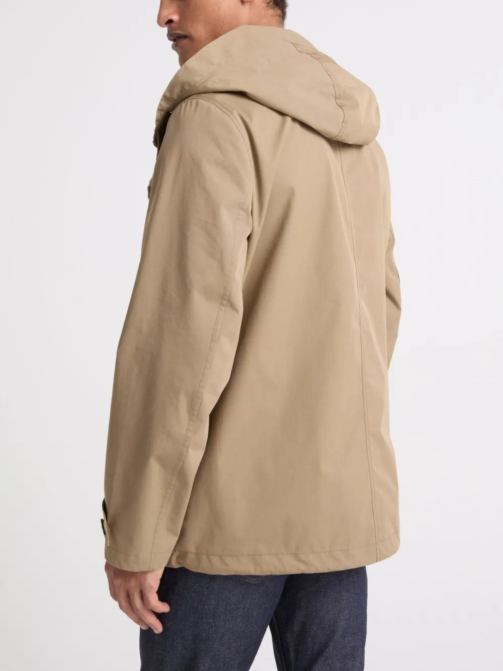 Yves Salomon Jack met capuchon Bruin