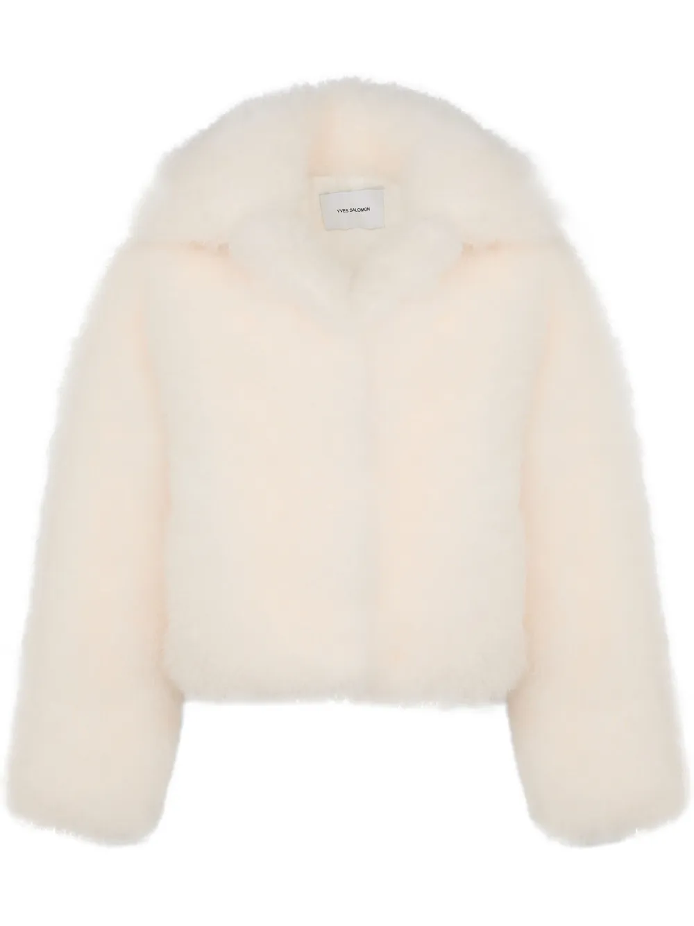 Yves Salomon shearling jacket | White | Image 1