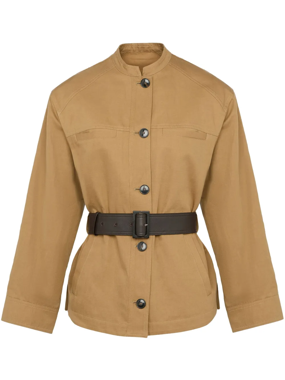 Yves Salomon Jas met riem Bruin