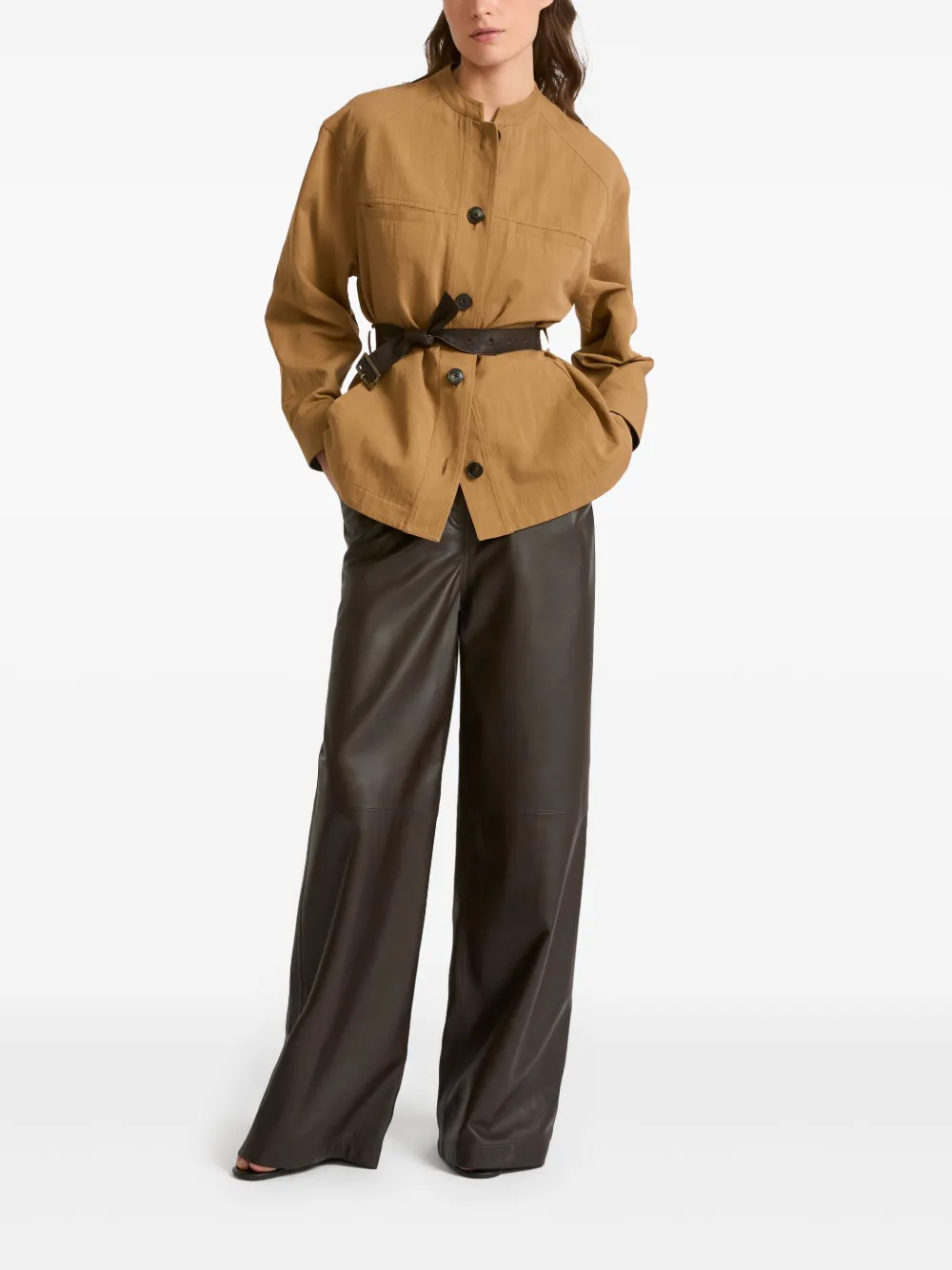 Yves Salomon belted jacket | Fitted Jackets | Image 2