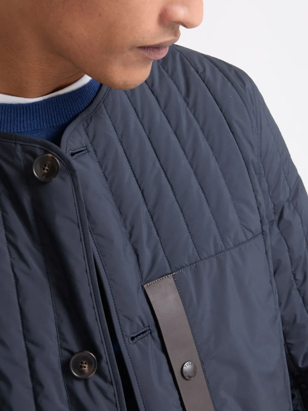 YVES SALOMON QUILTED JACKET